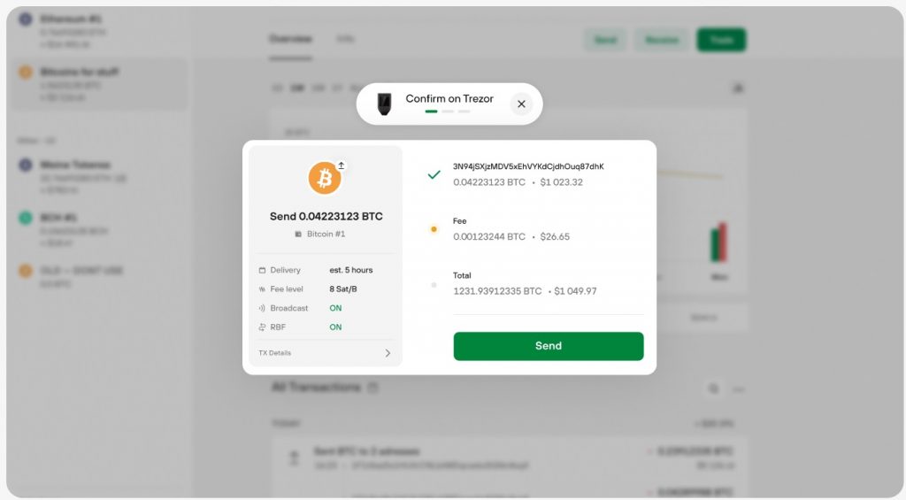 Trezor Model T Ncrypt